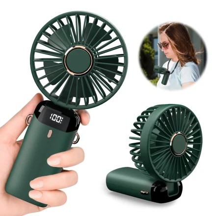 LED digital display fan